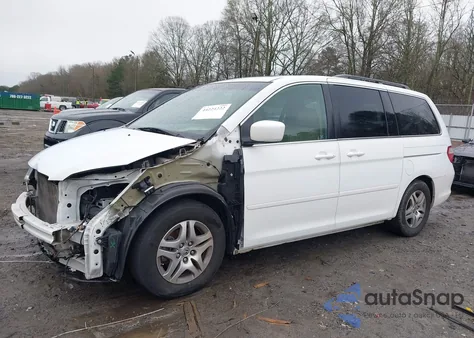 2007 Honda Odyssey Touring из США, поврежденный, VIN 5FNRL38887B124118